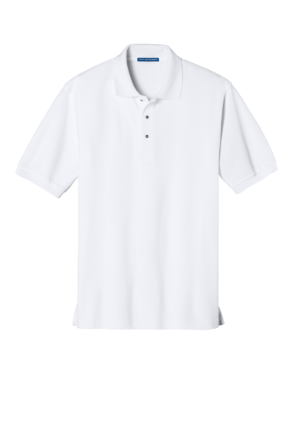 Port Authority K500 Silk Touch Polo - White
