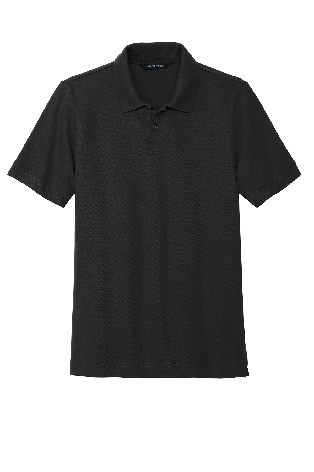 Mercer + Mettle Stretch Polo - Black